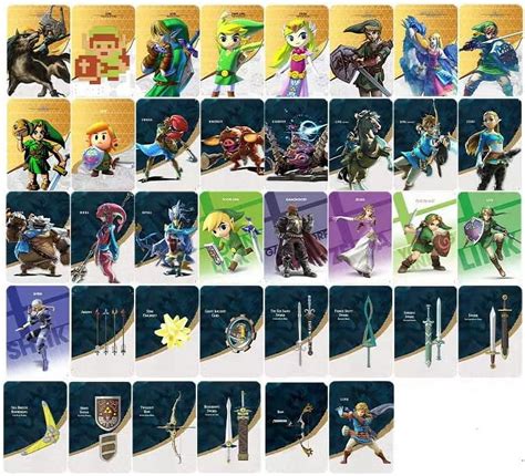 nintendo amiibo nfc cards|zelda nfc amiibo cards.